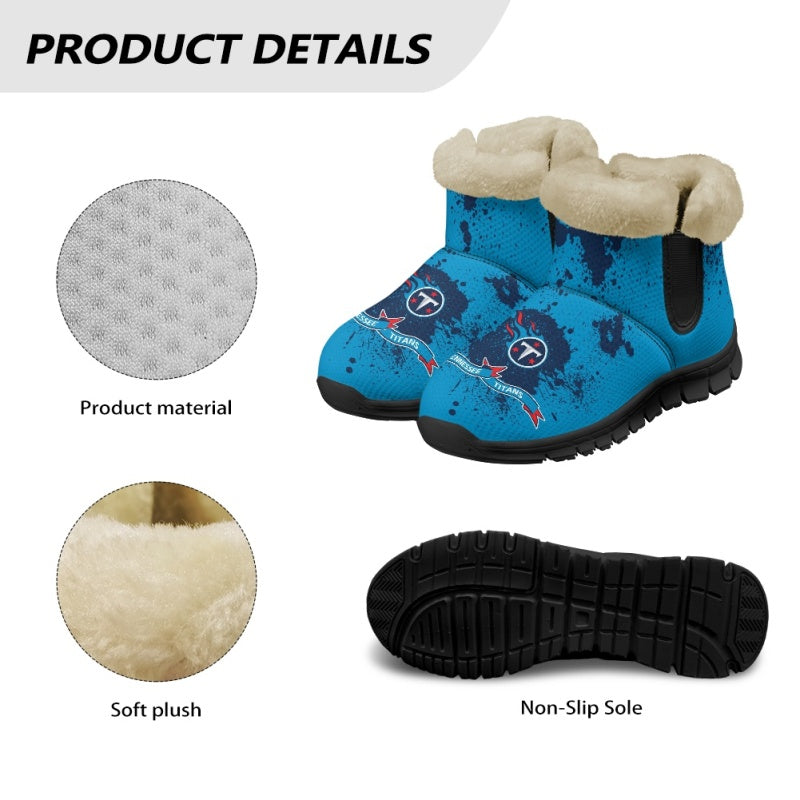 Tennessee Titans Comfy Winter Snow Boots AZDDWSB000130