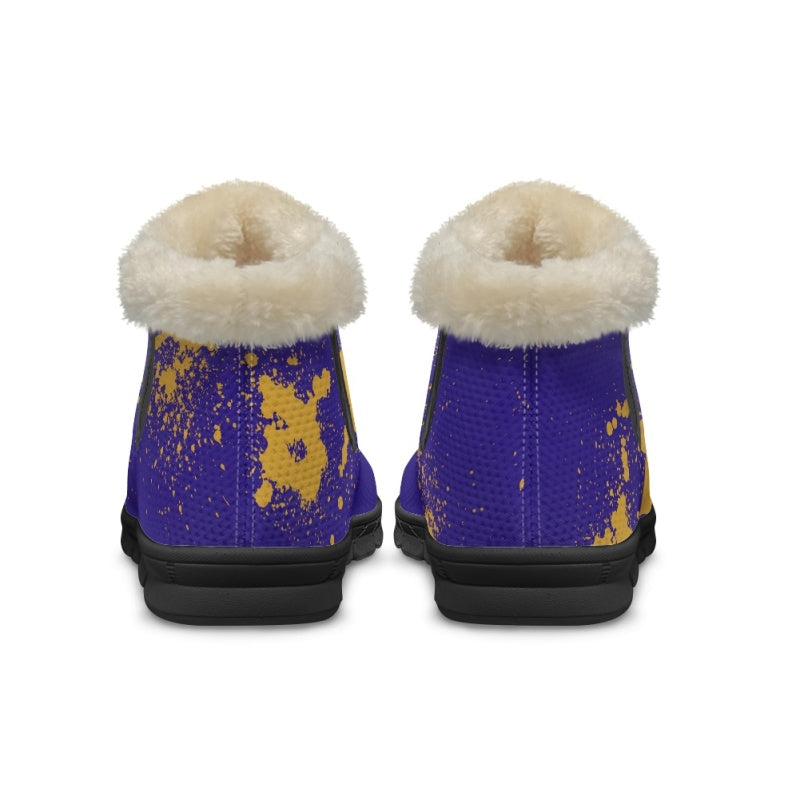 Baltimore Ravens Comfy Winter Snow Boots AZDDWSB000115