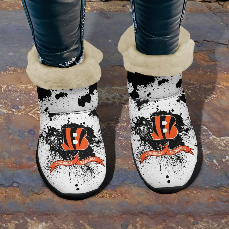 Cincinnati Bengals Comfy Winter Snow Boots AZDDWSB000117