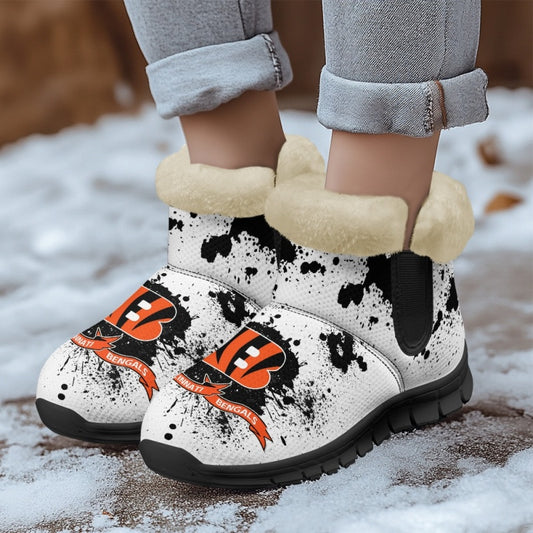 Cincinnati Bengals Comfy Winter Snow Boots AZDDWSB000117
