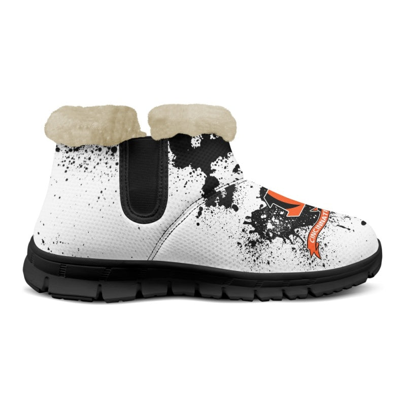 Cincinnati Bengals Comfy Winter Snow Boots AZDDWSB000117