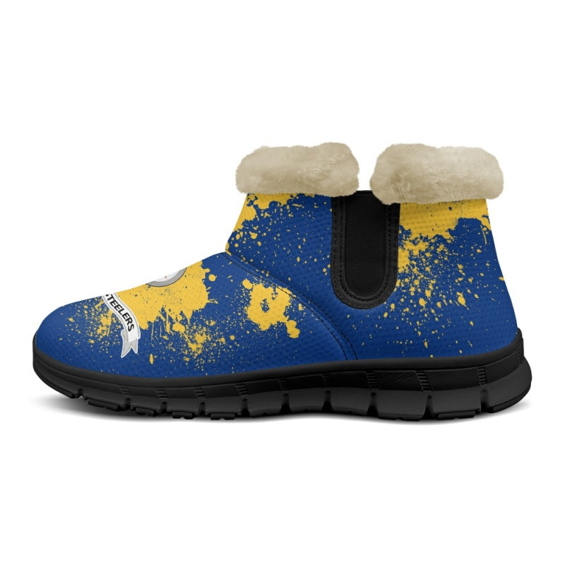 Pittsburgh Steelers Comfy Winter Snow Boots AZDDWSB000129