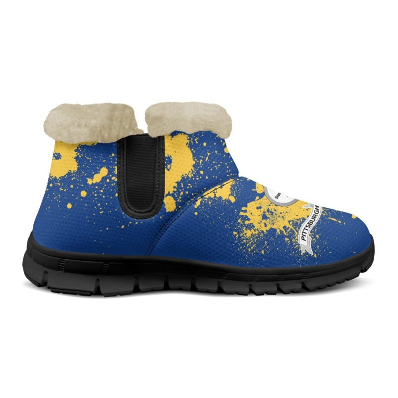 Pittsburgh Steelers Comfy Winter Snow Boots AZDDWSB000129