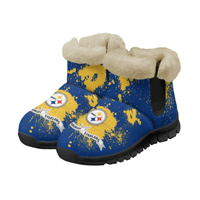 Pittsburgh Steelers Comfy Winter Snow Boots AZDDWSB000129