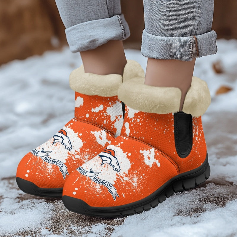 Denver Broncos Comfy Winter Snow Boots AZDDWSB000119
