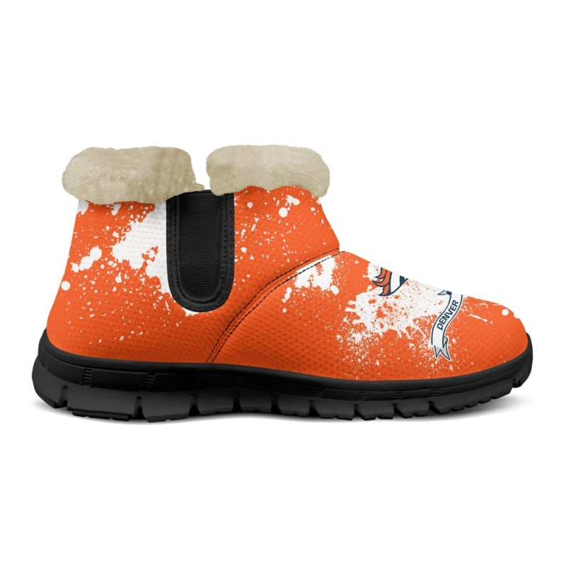 Denver Broncos Comfy Winter Snow Boots AZDDWSB000119