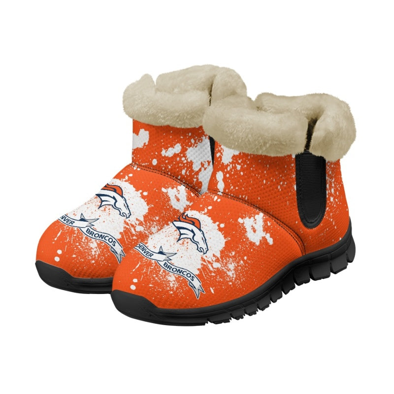 Denver Broncos Comfy Winter Snow Boots AZDDWSB000119