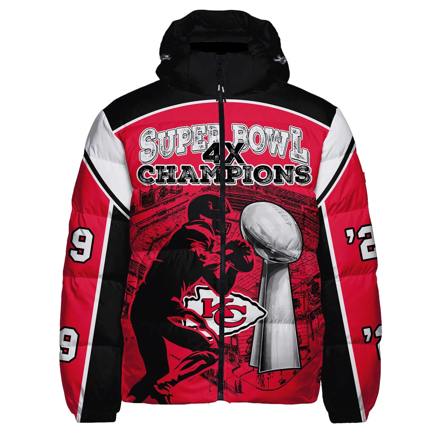 Kansas City Chiefs CozyCloud Down Jacket AZBTDWJ000323