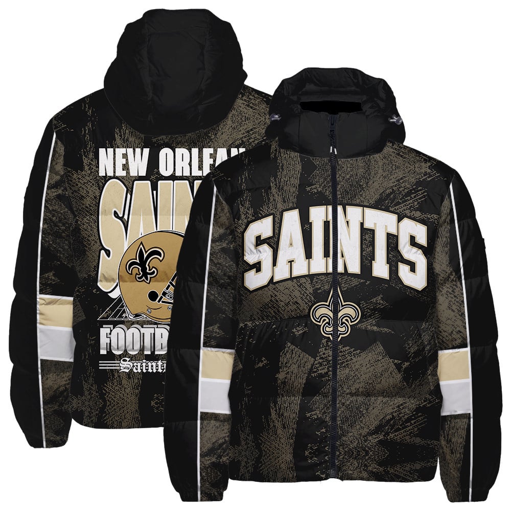 New Orleans Saints CozyCloud Down Jacket AZBTDWJ000239