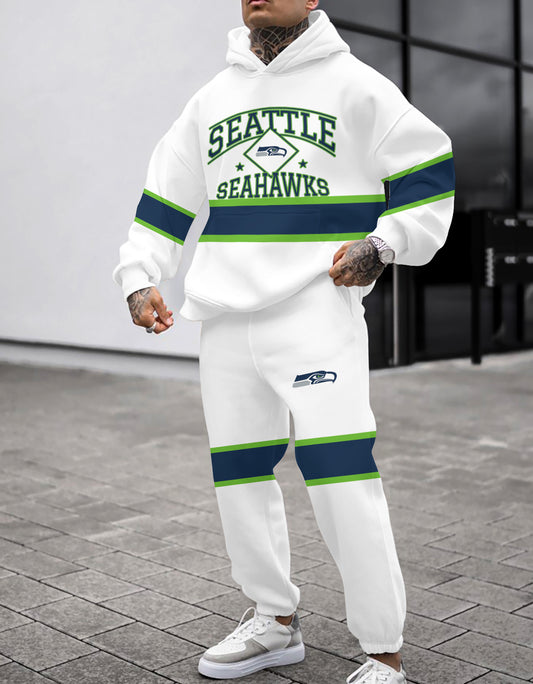 Seattle Seahawks Combo Pullover Hoodie And Sweatpants AZBTPHSP000031