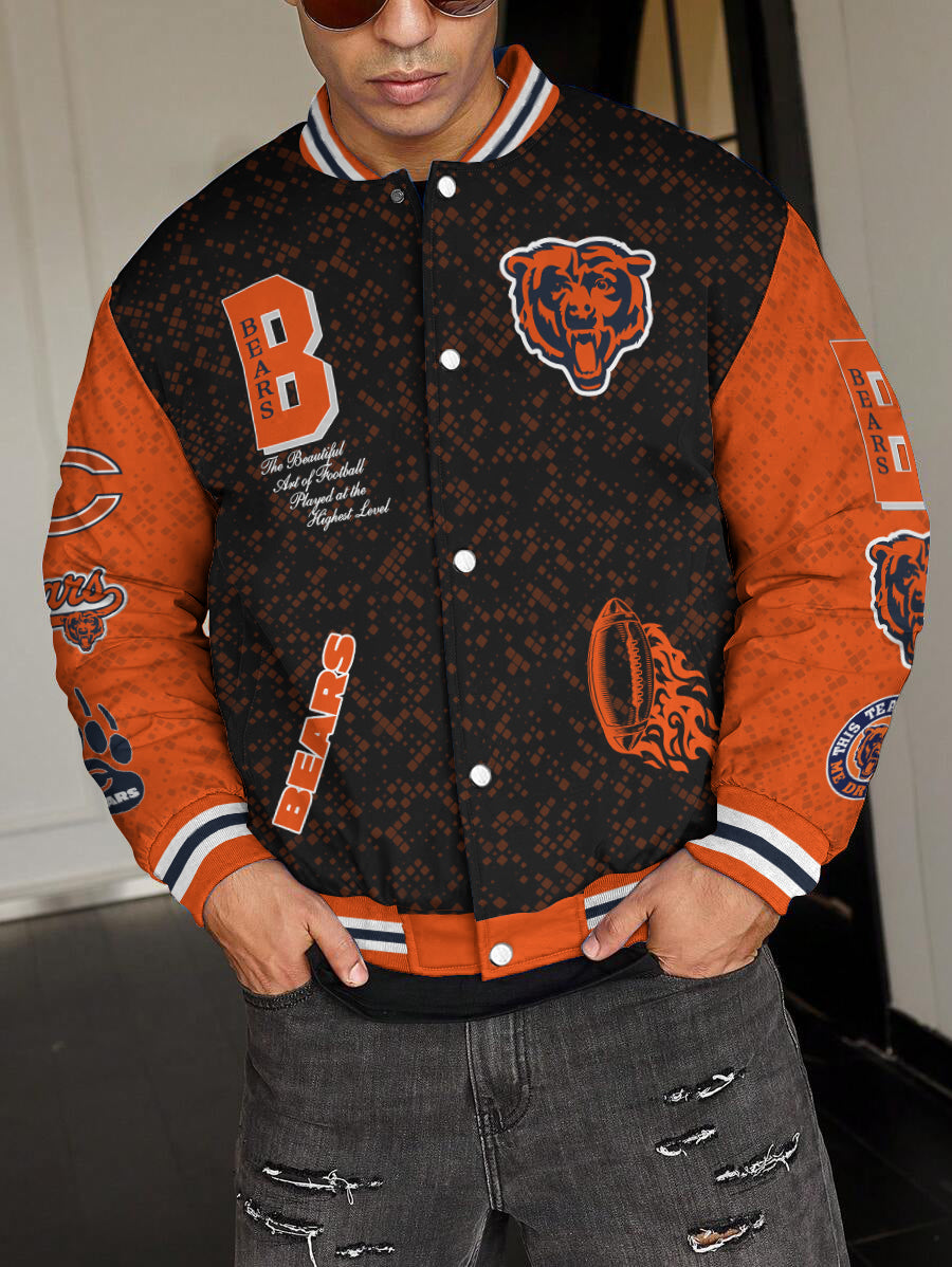 Chicago Bears National Football League Varsity Jacket AZBTVJK000418