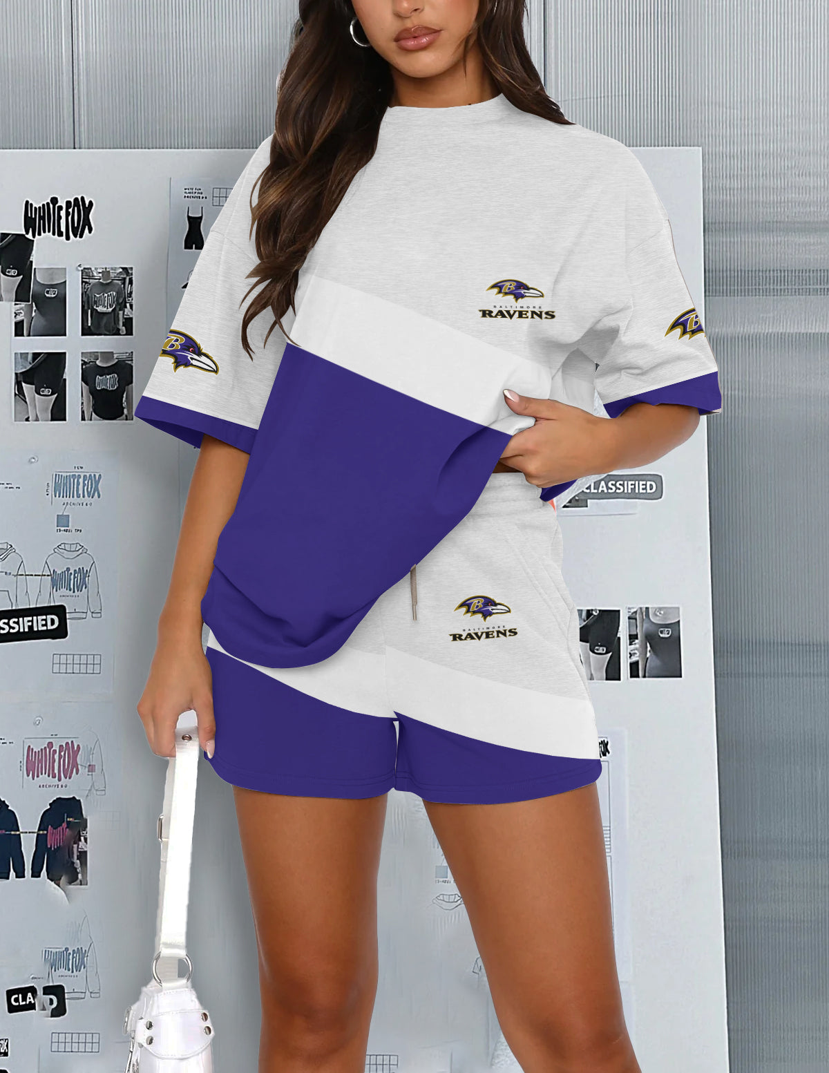Baltimore Ravens Limited Edition Top And Shorts Two-Piece Suits (1)