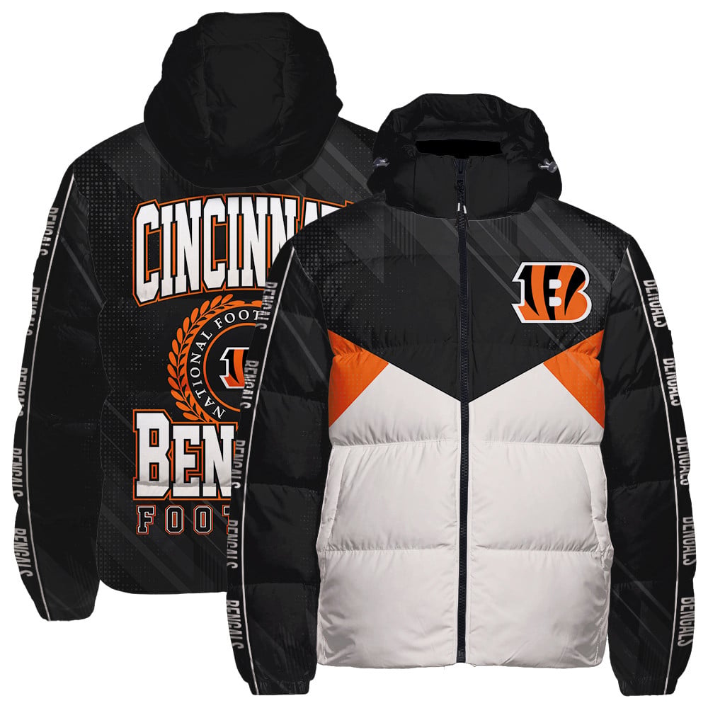Cincinnati Bengals CozyCloud Down Jacket AZBTDWJ000266