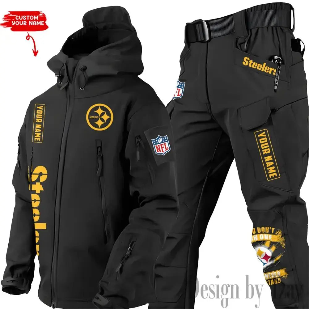 Pittsburgh Steelers Outdoor Jacket and Pants 000106