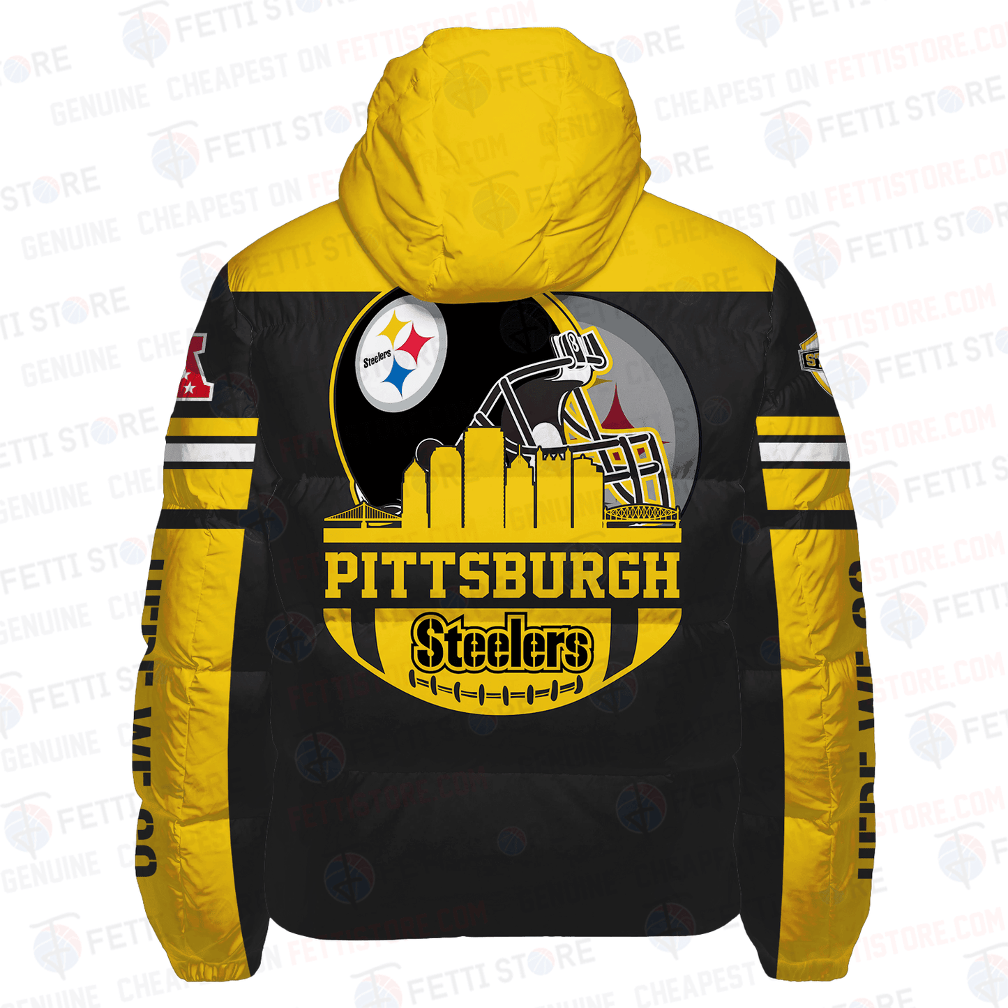 Pittsburgh Steelers CozyCloud Down Jacket AZBTDWJ000037