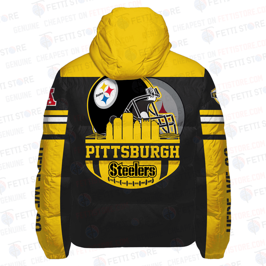 Pittsburgh Steelers CozyCloud Down Jacket AZBTDWJ000037