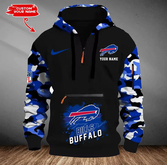 Buffalo Bills Camouflage Hooded Sweatshirt HA35