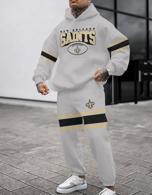 New Orleans Saints Combo Pullover Hoodie And Sweatpants AZBTPHSP000180