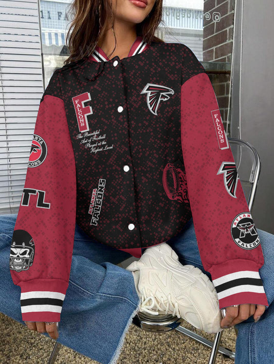 Atlanta Falcons National Football League Varsity Jacket AZBTVJK000562