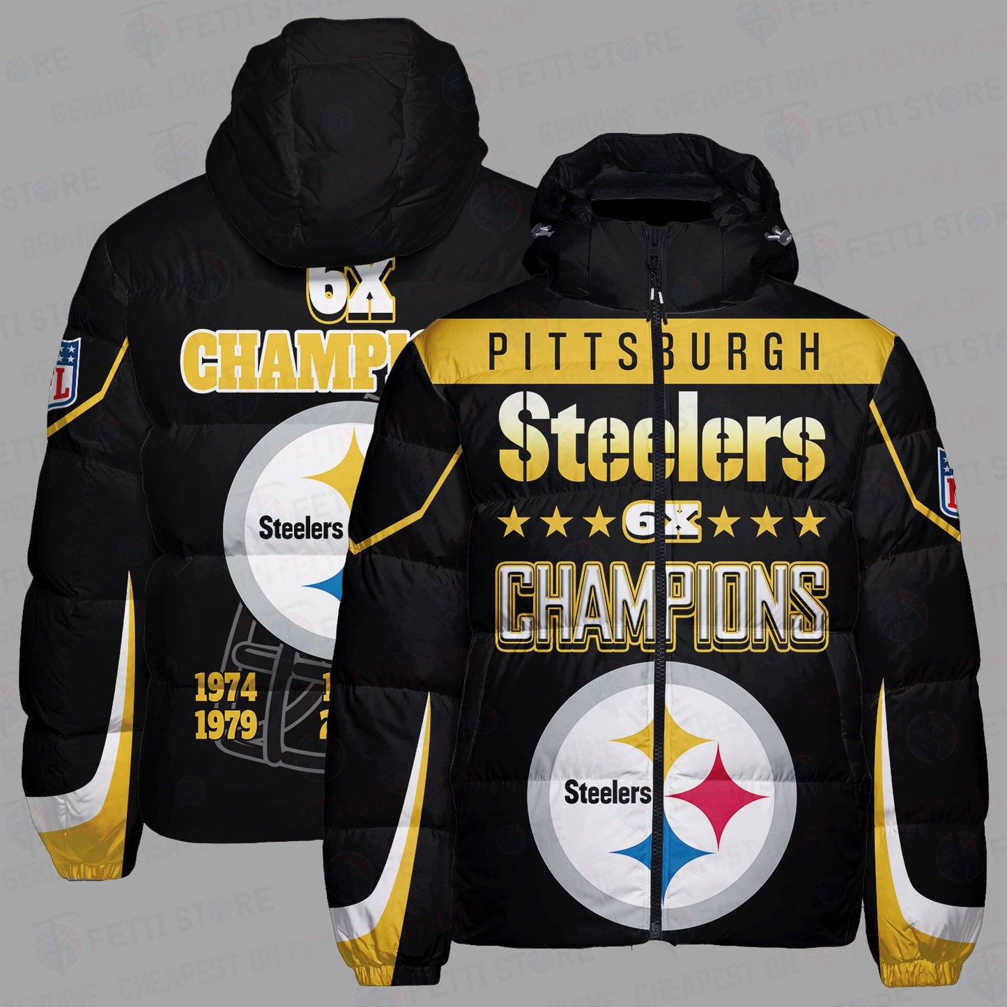 Pittsburgh Steelers  CozyCloud Down Jacket AZBTDWJ000047