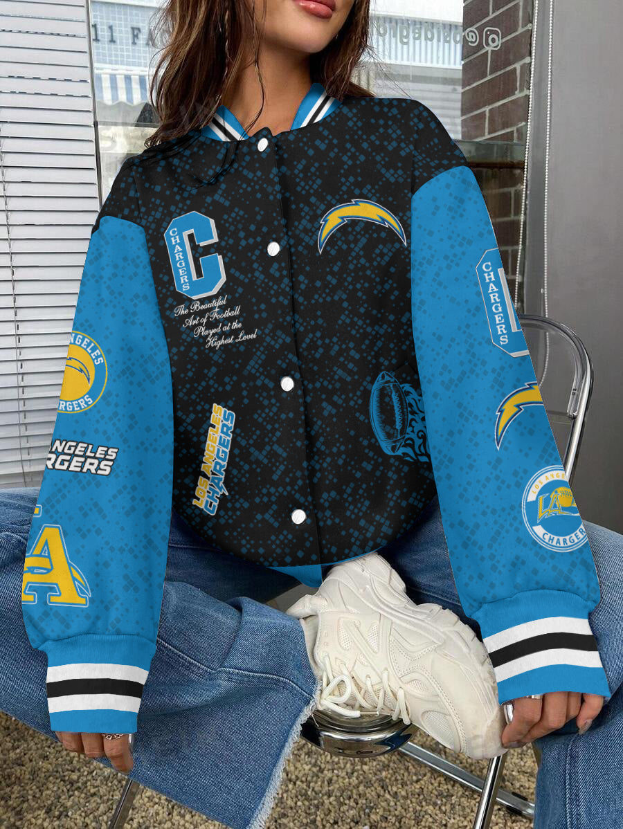Los Angeles Chargers National Football League Varsity Jacket AZBTVJK000656
