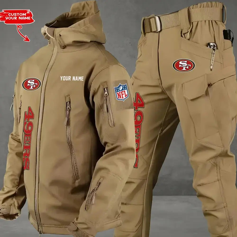 San Francisco 49ers Outdoor Jacket and Pants 000016