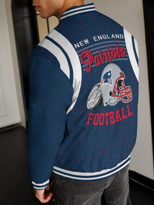 New England Patriots National Football League Varsity Jacket AZBTVJK000522