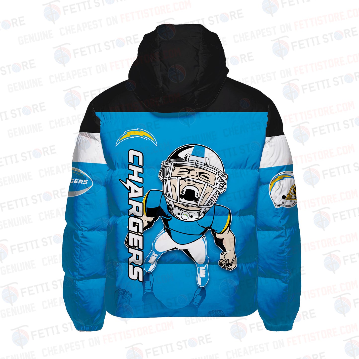 Los Angeles Chargers CozyCloud Down Jacket AZBTDWJ000025