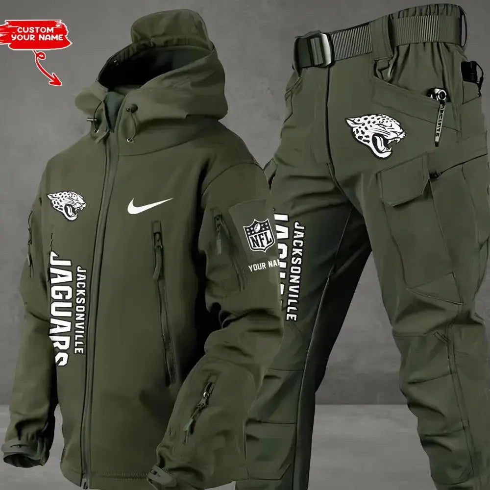 Jacksonville Jaguars Outdoor Jacket and Pants 000034
