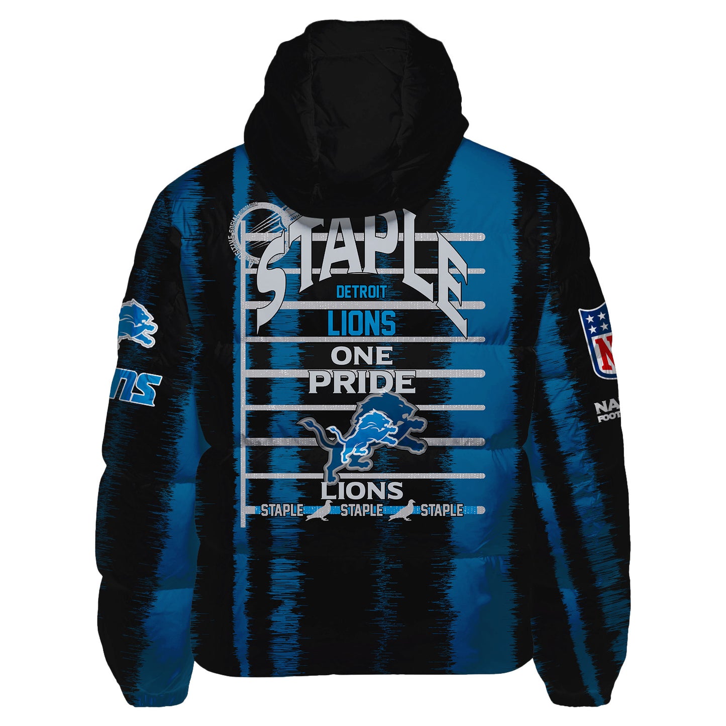 Detroit Lions CozyCloud Down Jacket AZBTDWJ000095