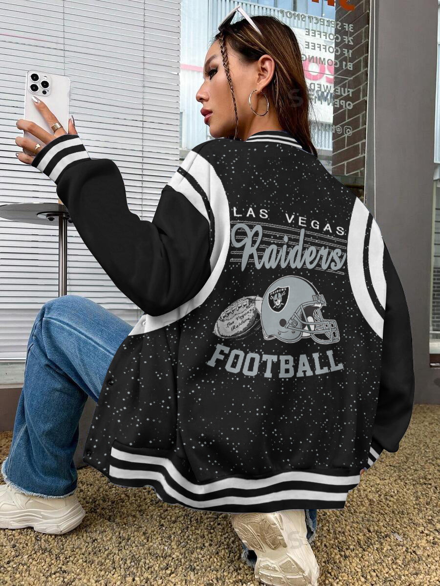 Las Vegas Raiders National Football League Varsity Jacket AZBTVJK000628