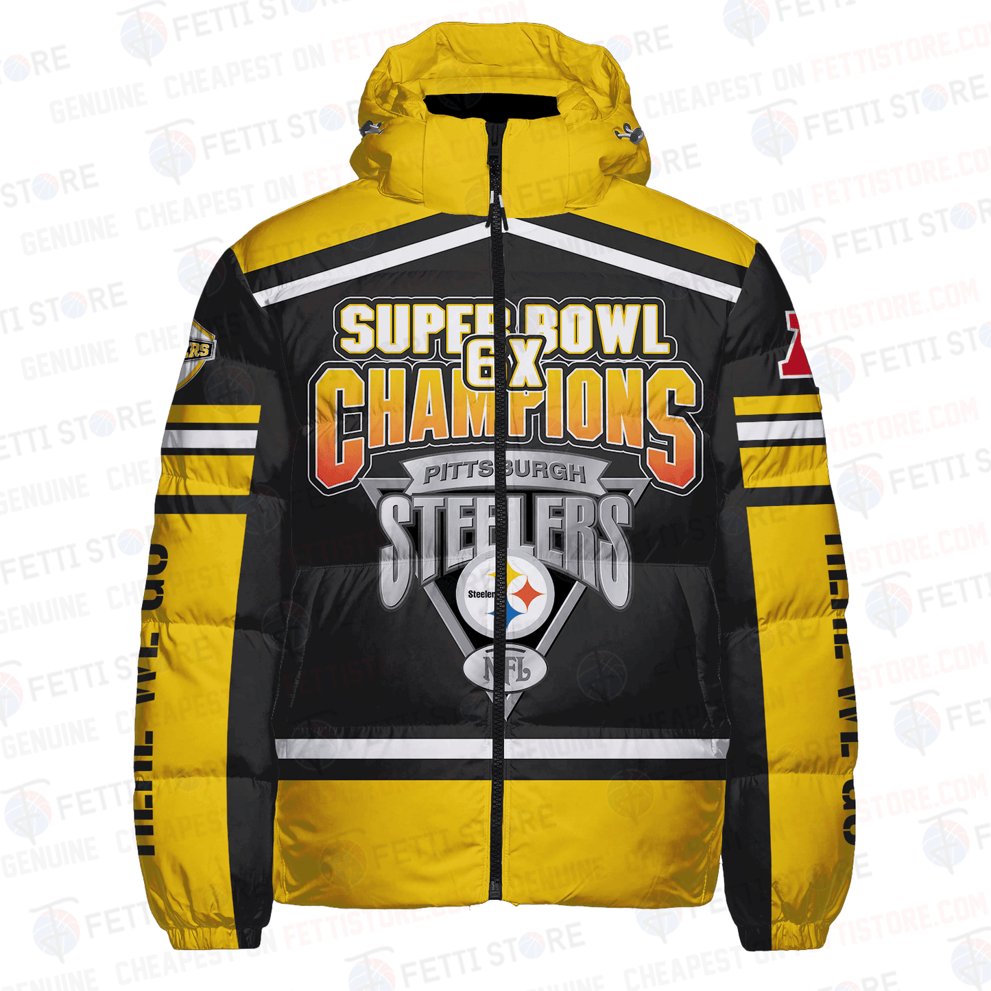 Pittsburgh Steelers CozyCloud Down Jacket AZBTDWJ000037