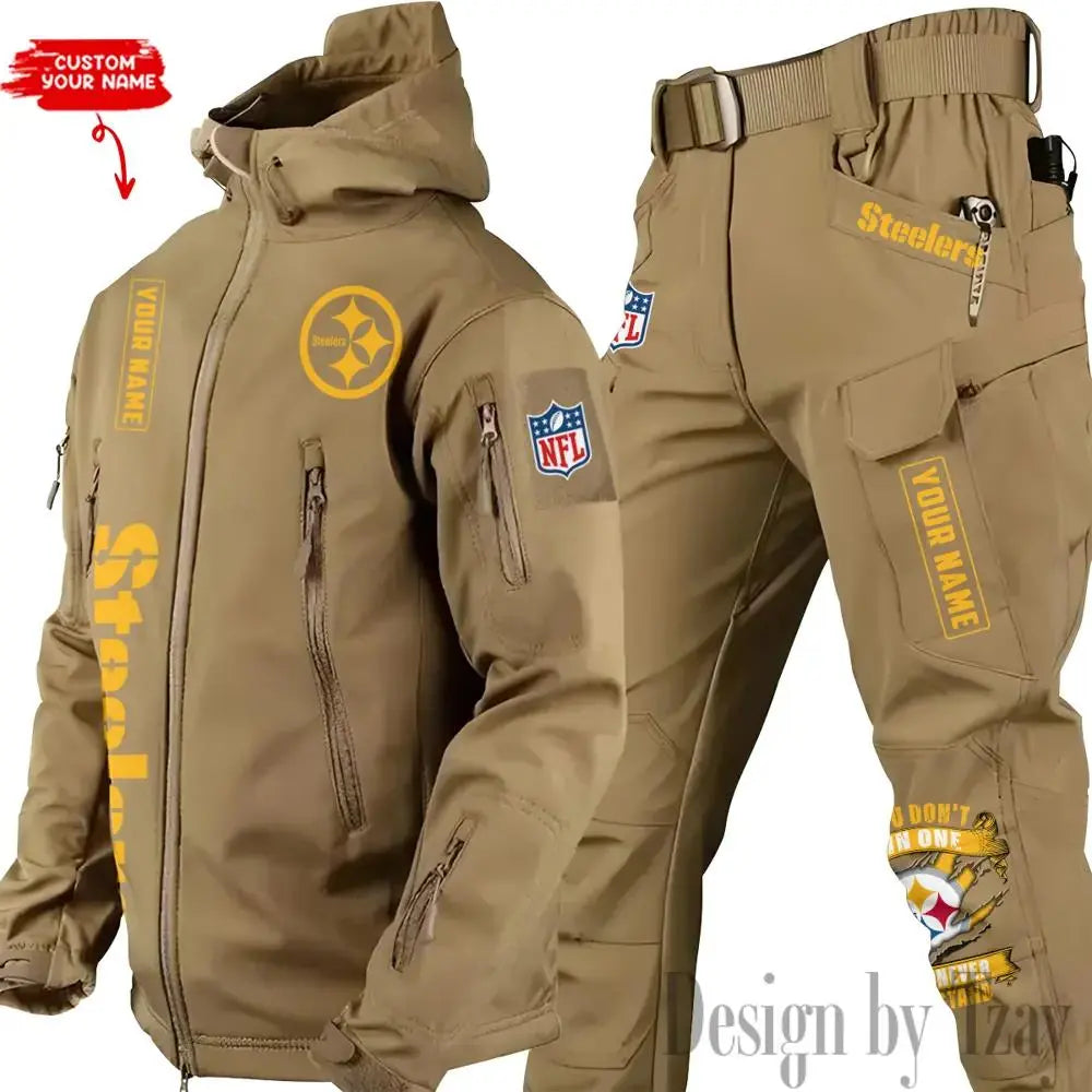 Pittsburgh Steelers Outdoor Jacket and Pants 000106