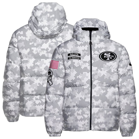 San Francisco 49ers CozyCloud Down Jacket AZBTDWJ000272