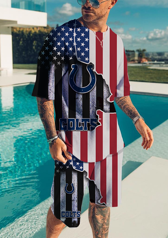 Indianapolis Colts T-shirt and Shorts AZTS520
