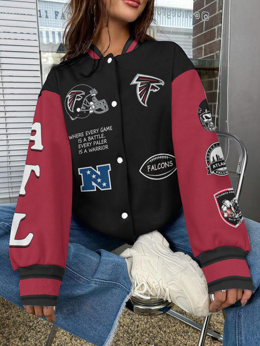 Atlanta Falcons National Football League Varsity Jacket AZBTVJK000565