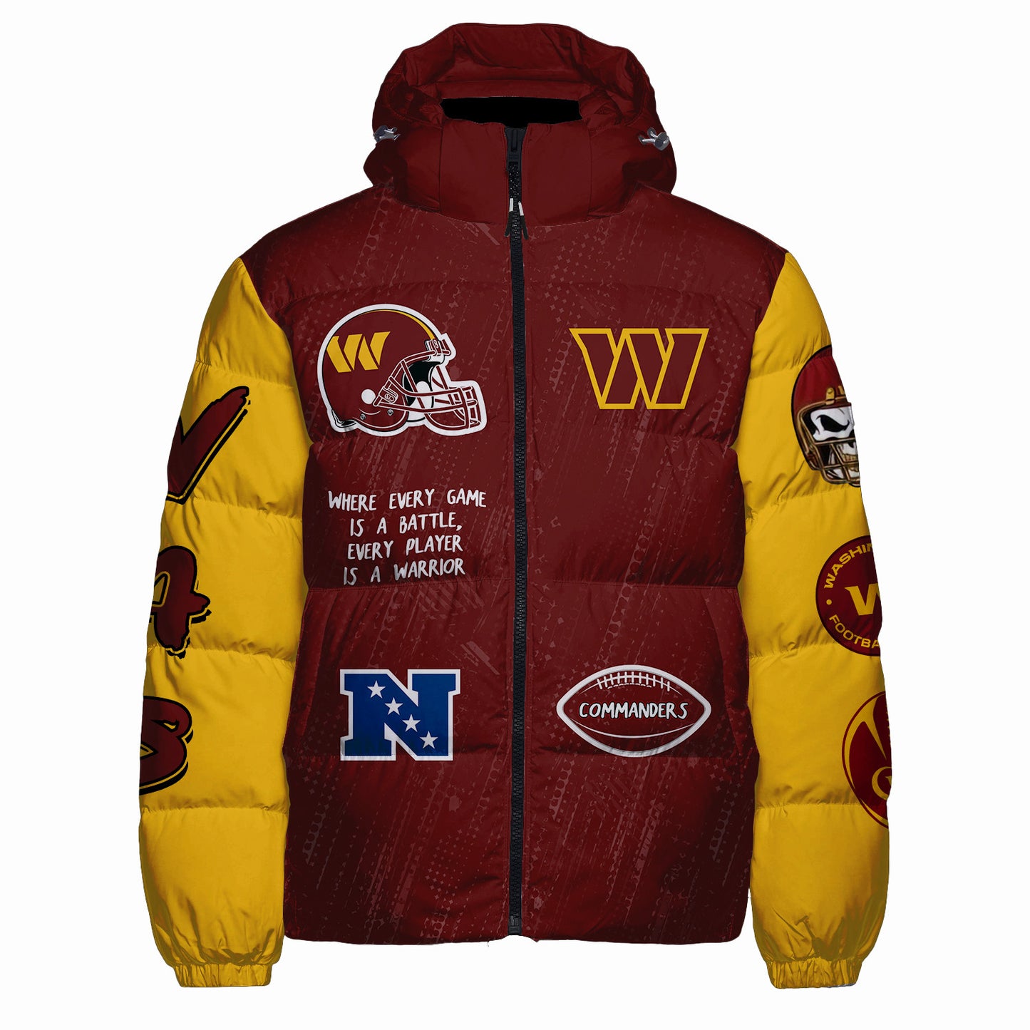 Washington Commanders CozyCloud Down Jacket AZBTDWJ000255