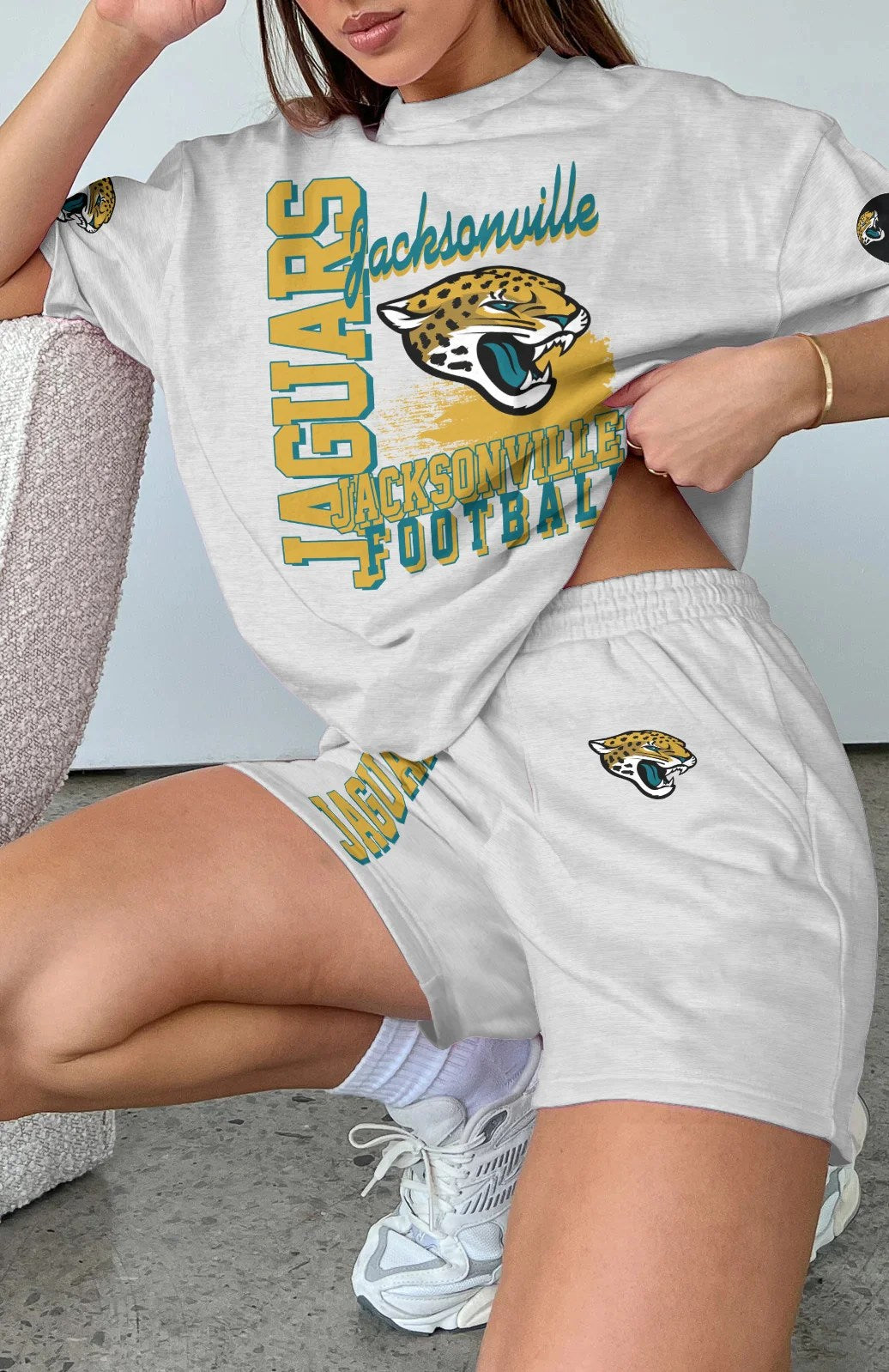 Jacksonville Jaguars T-shirt and Shorts AZBTTSAS000043