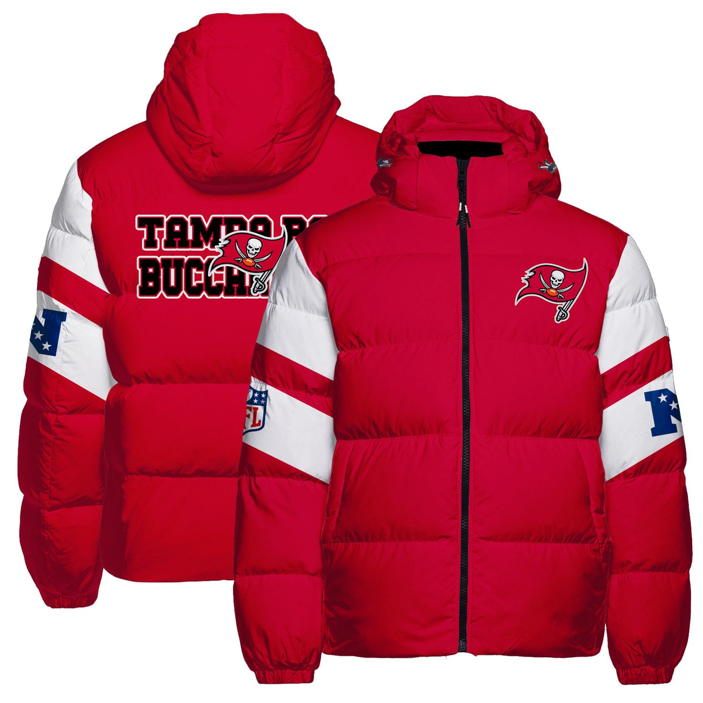 Tampa Bay Buccaneers CozyCloud Down Jacket AZBTDWJ000442