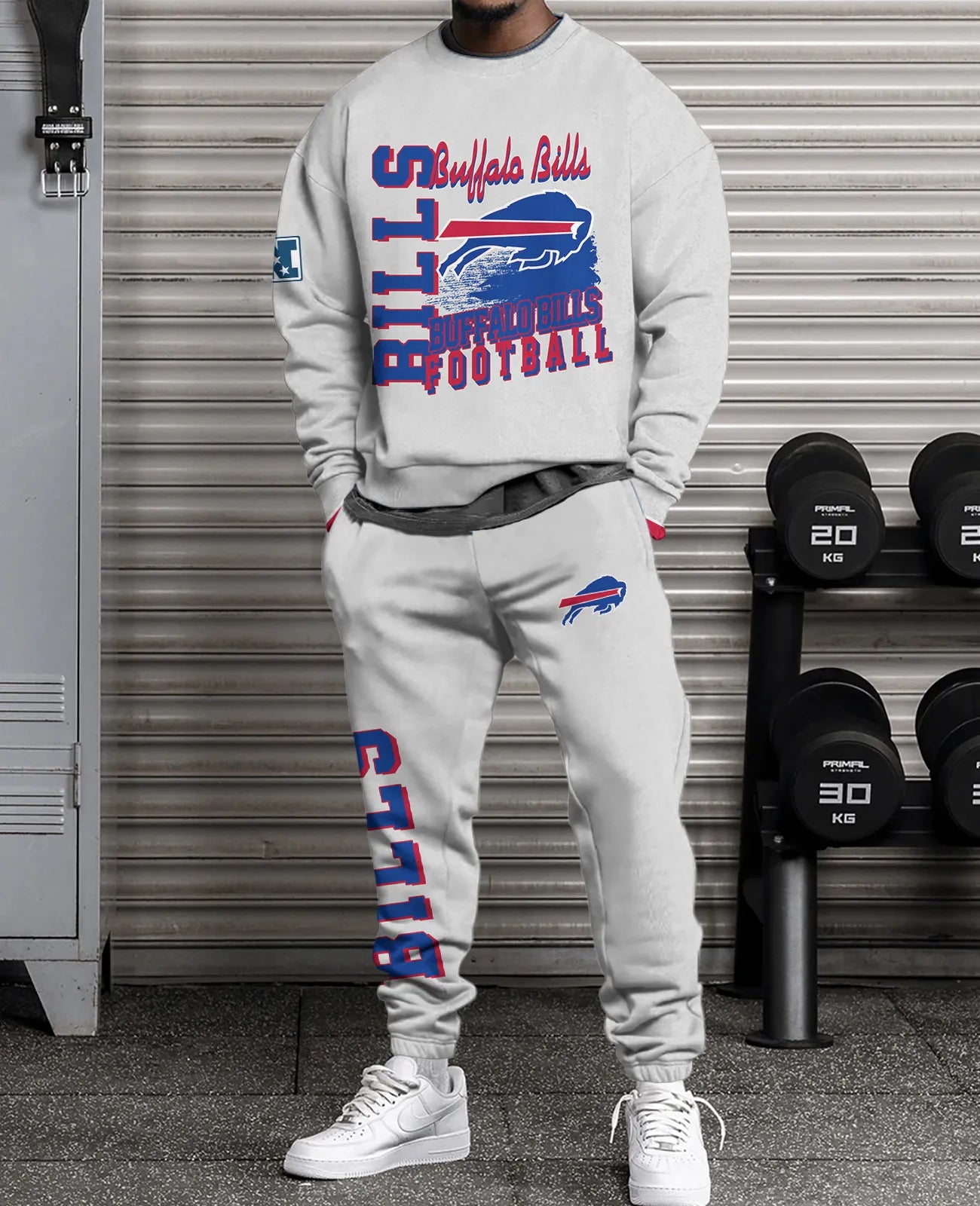 Buffalo Bills Combo 3D Sweatsuit and Sweatpants Unisex CBSP7