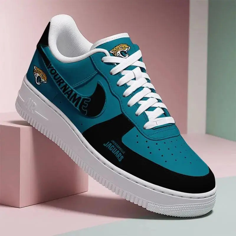 Jacksonville Jaguars New Personalized AF1-1 Sneakers 2025 AZBTAF1N000015