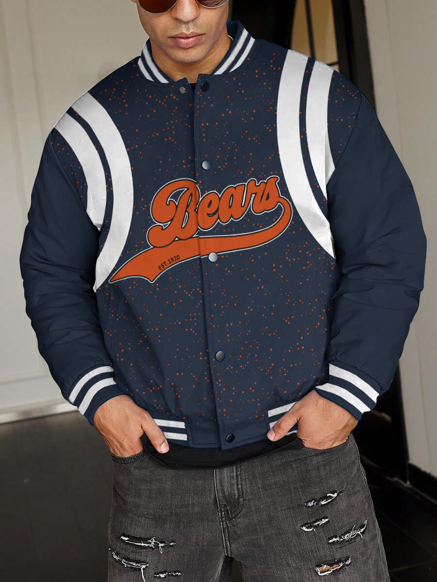 Chicago Bears National Football League Varsity Jacket AZBTVJK000415