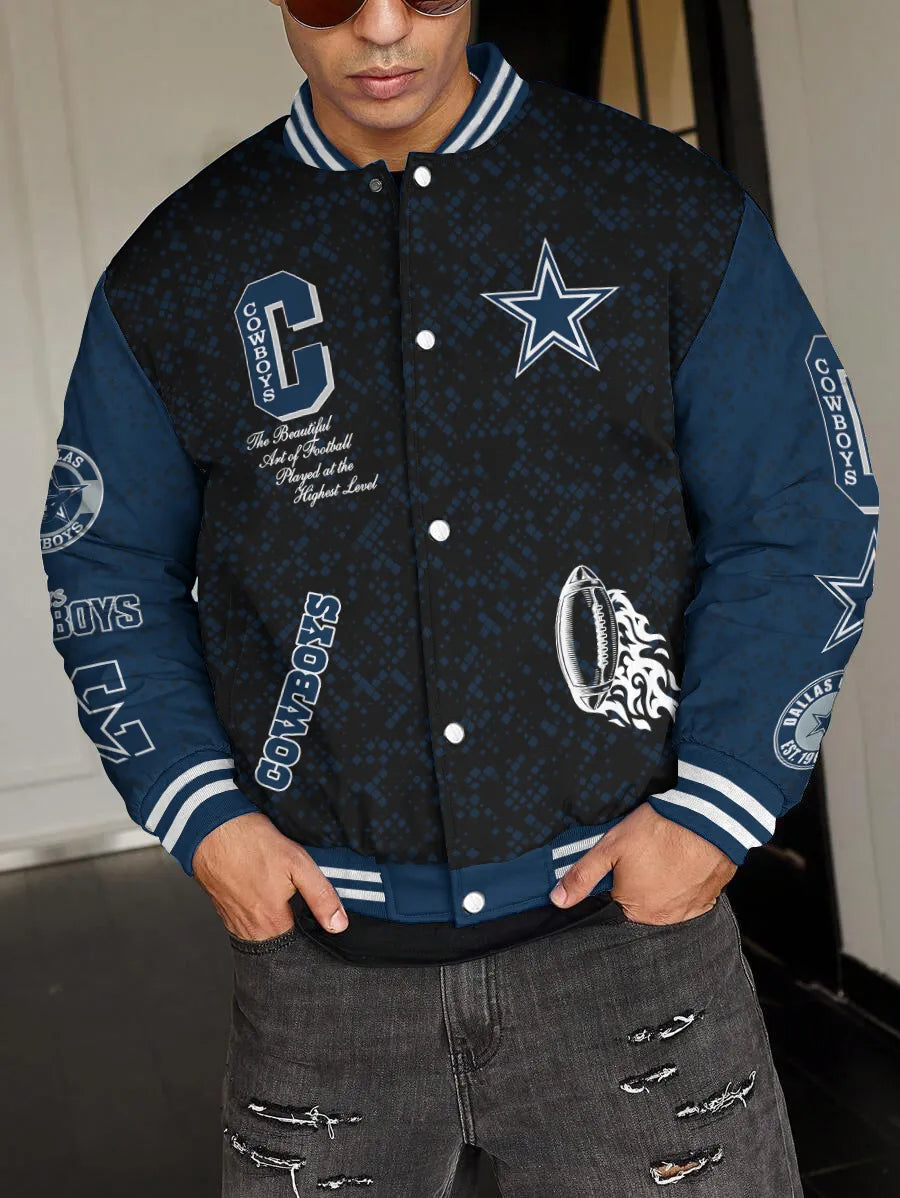Dallas Cowboys National Football League Varsity Jacket AZBTVJK000425