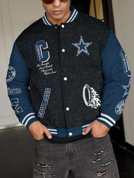 Dallas Cowboys National Football League Varsity Jacket AZBTVJK000425