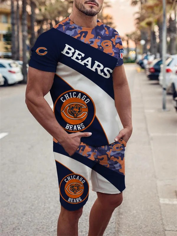 Chicago Bears T-shirt and Shorts AZTS160