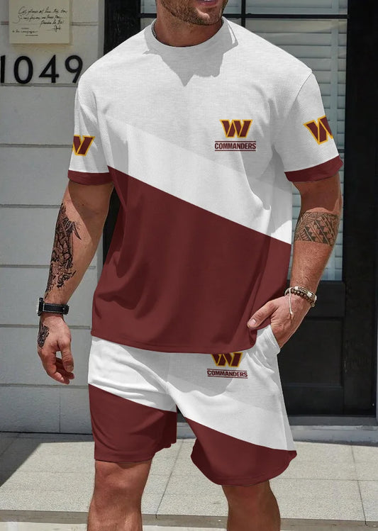 Washington Commanders T-shirt and Shorts AZBTTSAS000058