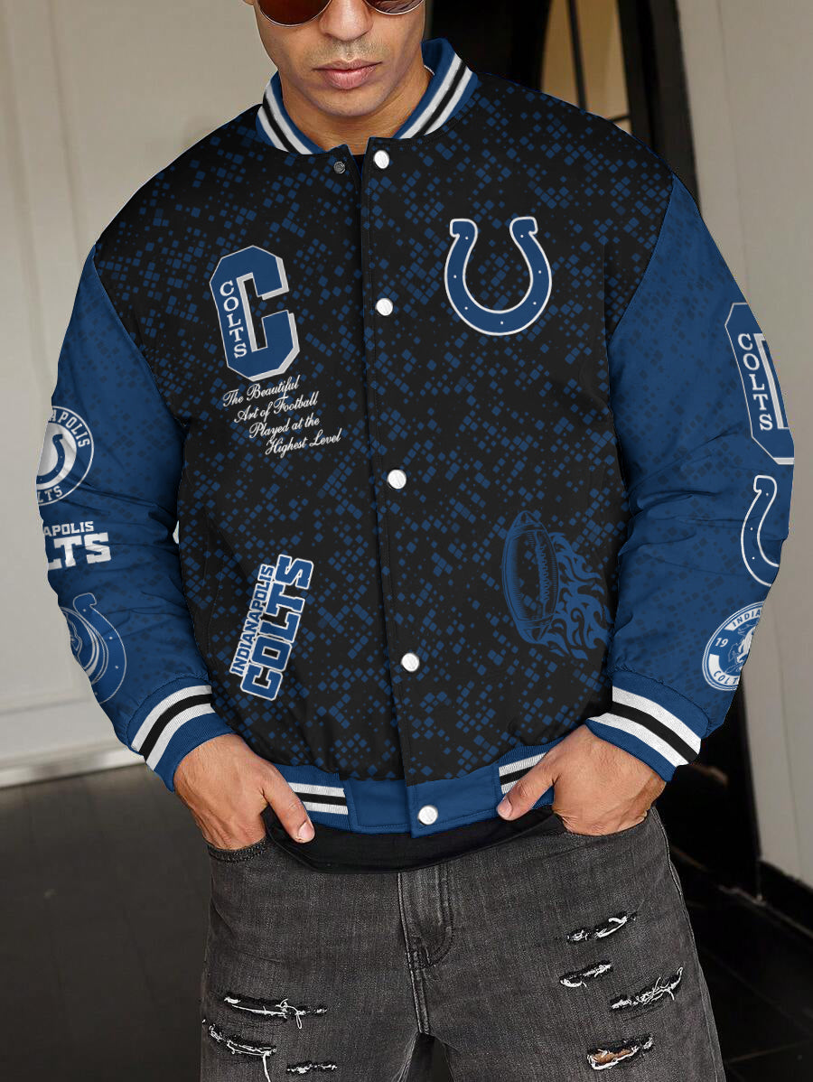 Indianapolis Colts National Football League Varsity Jacket AZBTVJK000469