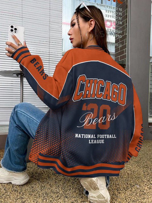 Chicago Bears National Football League Varsity Jacket AZBTVJK000535