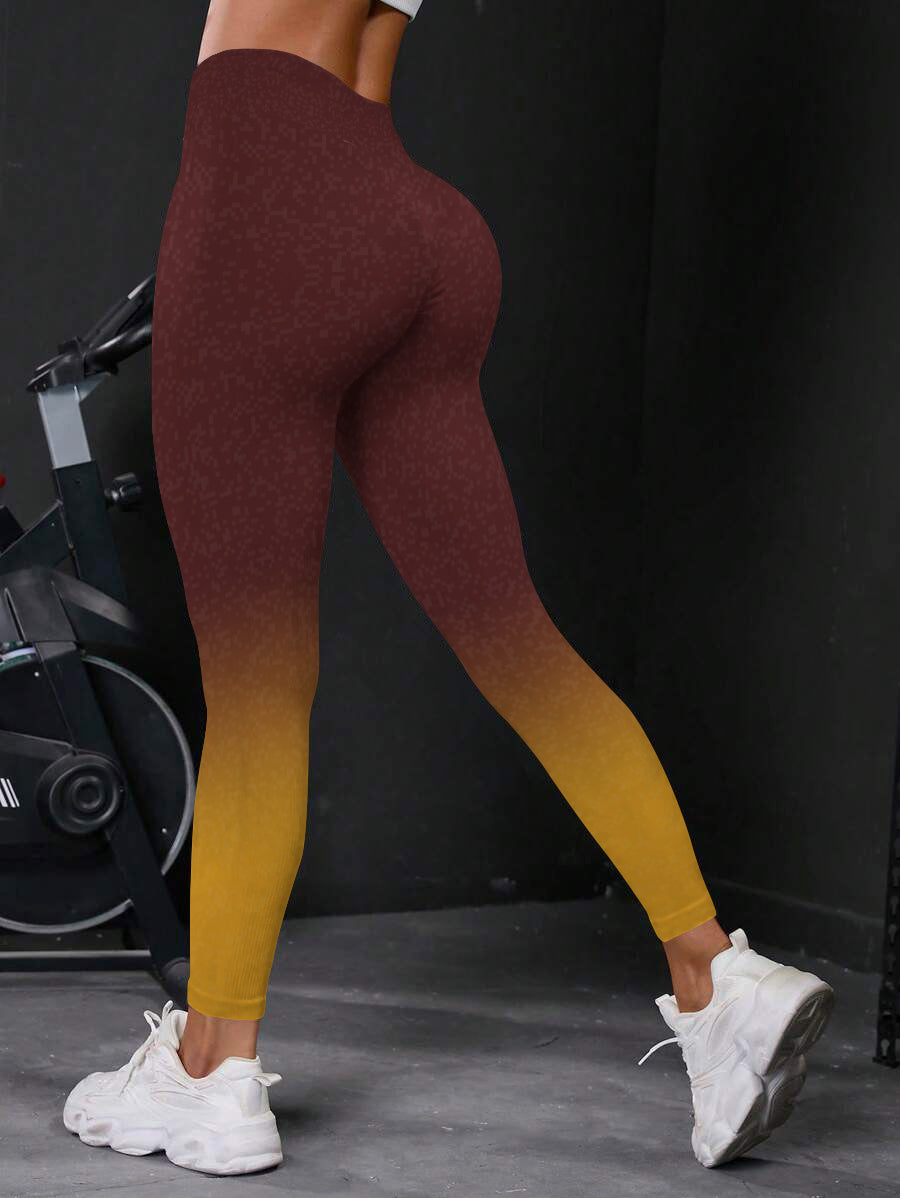Washington Commanders High Waist Push Up Printed Leggings (2)