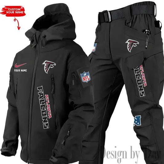 Atlanta Falcons Outdoor Jacket and Pants 000062